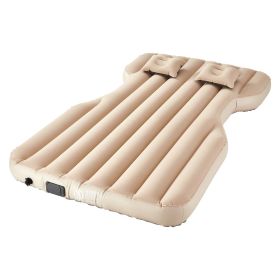 Car Air Mattress Inflatable Car Camping Travel Bed Sleeping Pad Built in Pump