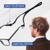 Eye Glasses Holders Around Neck 23 inch Glasses Strap Anti Slip Sunglasses Strap Holder for Men Women Eyeglasses Strap Lanyard Eyeglass Holder Strap C