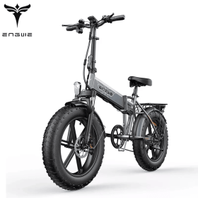 ENGWE EP-2PRO 48V13Ah 45km/h 20 Inch Fat Tire 750W Mountain Electric Bicycle (Color: grey, motor: 750w)